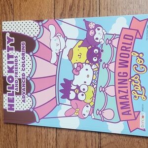 NEW Collectors Hello Kitty® and Friends, Advanced Coloring Book 📖